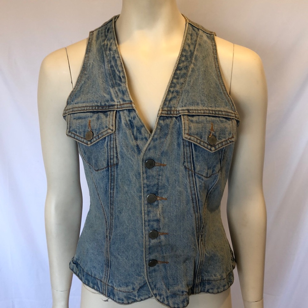 Vintage Billy Blues Denim Vest